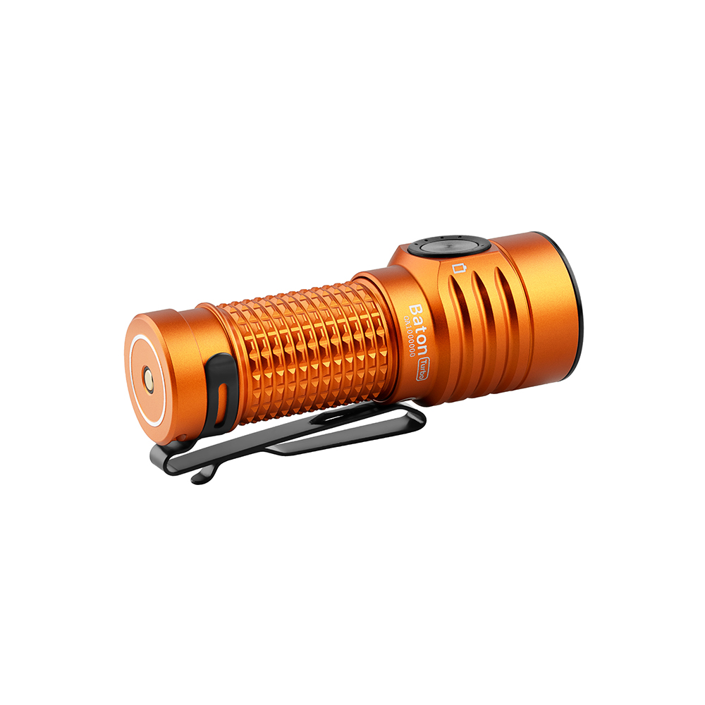 Olight Baton Turbo Long-range Pocket EDC Torch orange