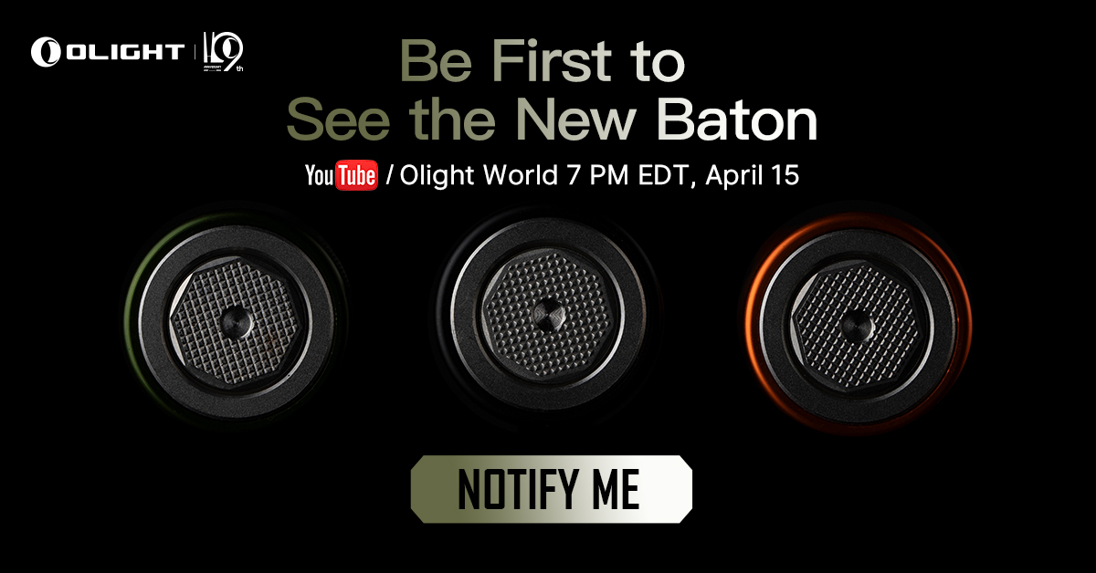 Olight Launch Event Banner