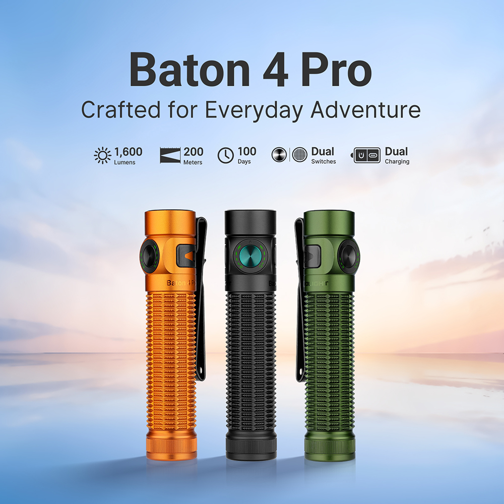 Olight Baton 4 Pro Flashlight