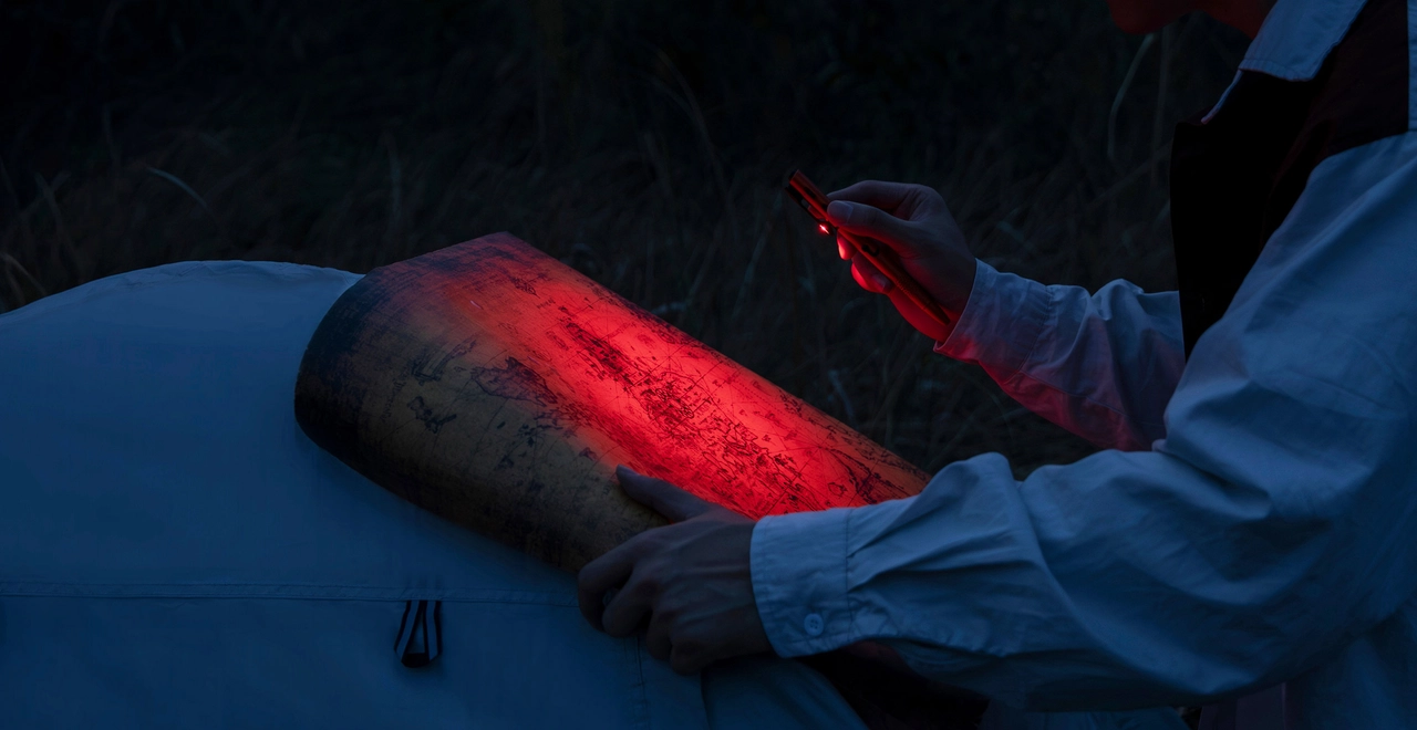 Pencil LED torch for outdoor use