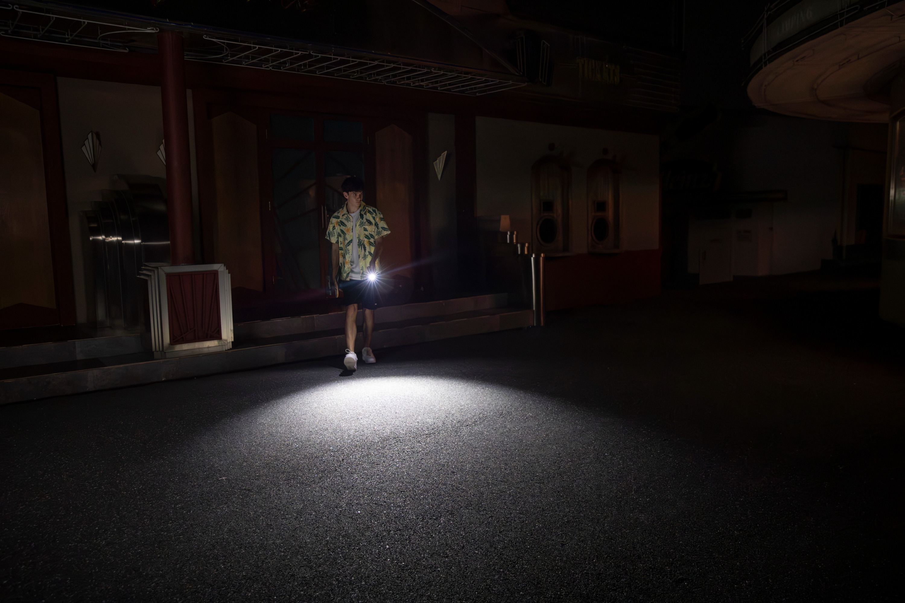 EDC in der Nacht