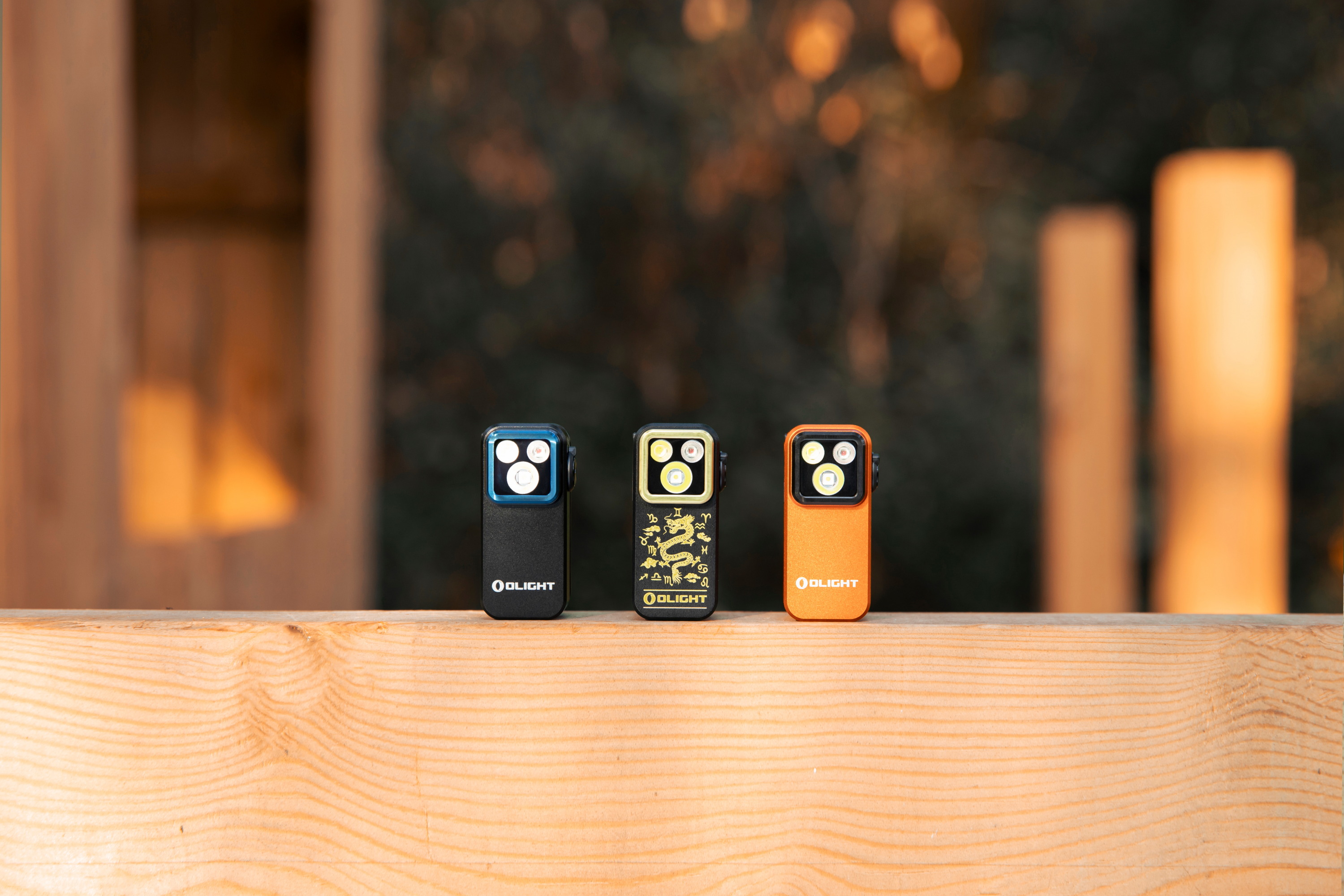 Oclip Pro Clip-on Flashlight with Flood, Spotlight and Red Light