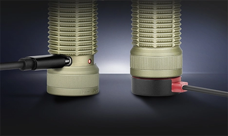 Compact EDC flashlight charging options: USB-C and Magnetic