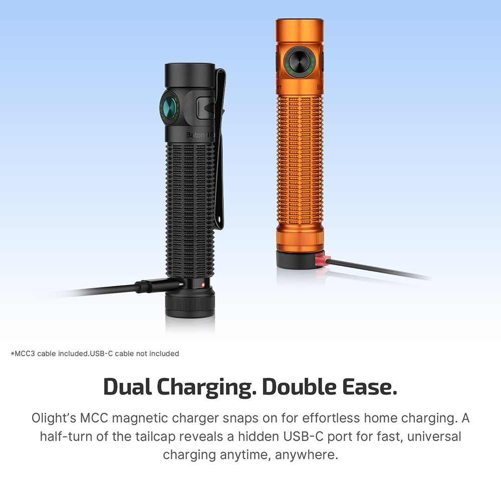 Dual charging feature demonstration