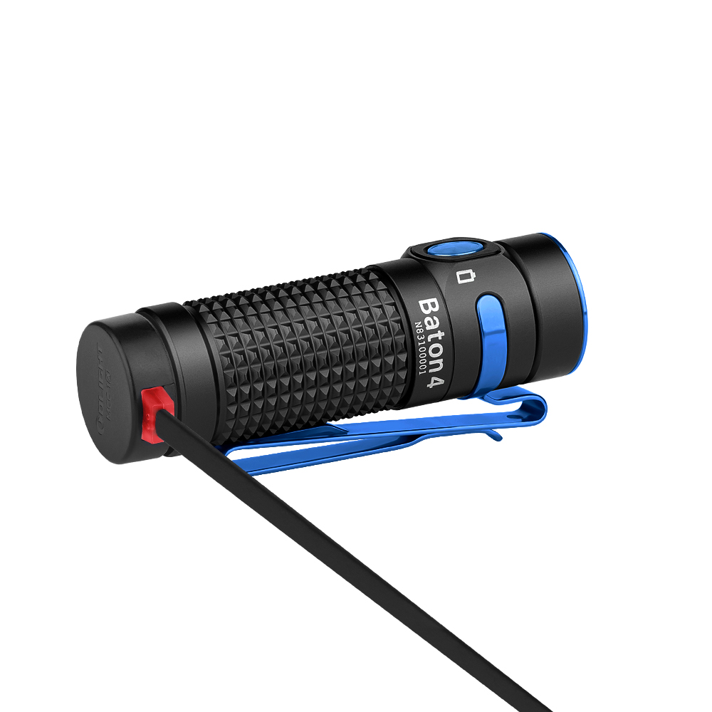 Olight Baton 4 Premium Edition EDC Taschenlampe mit Ladecase