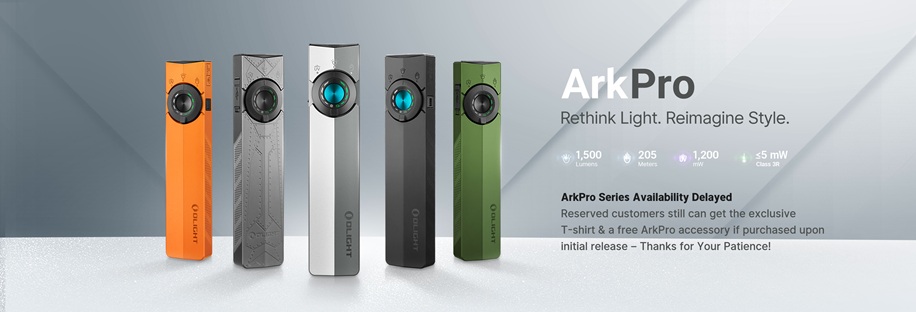 arkpro series flashlight