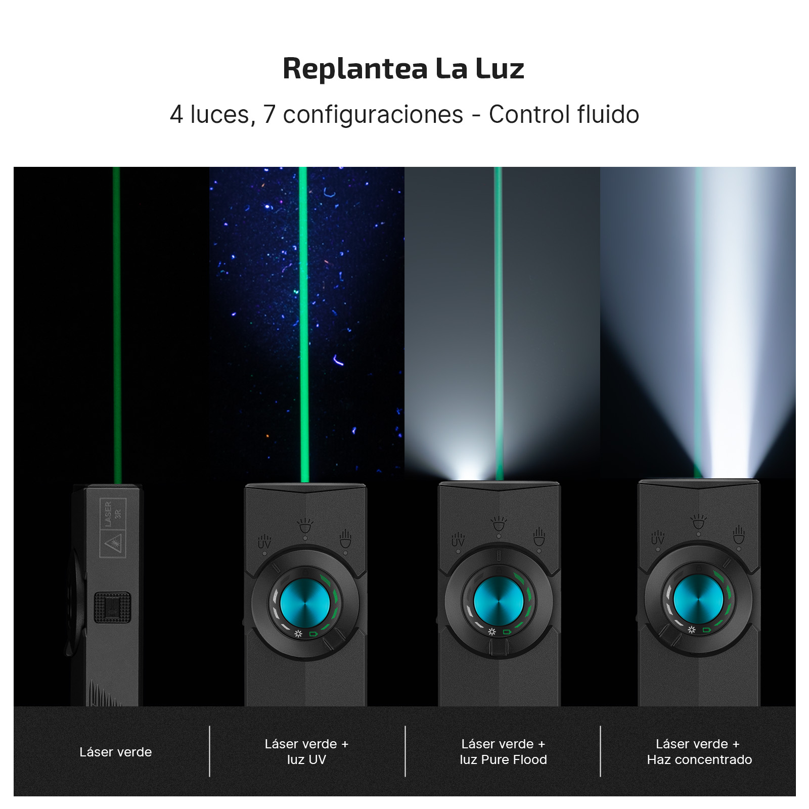 Olight ArkPro con puntero l&aacute;ser verde