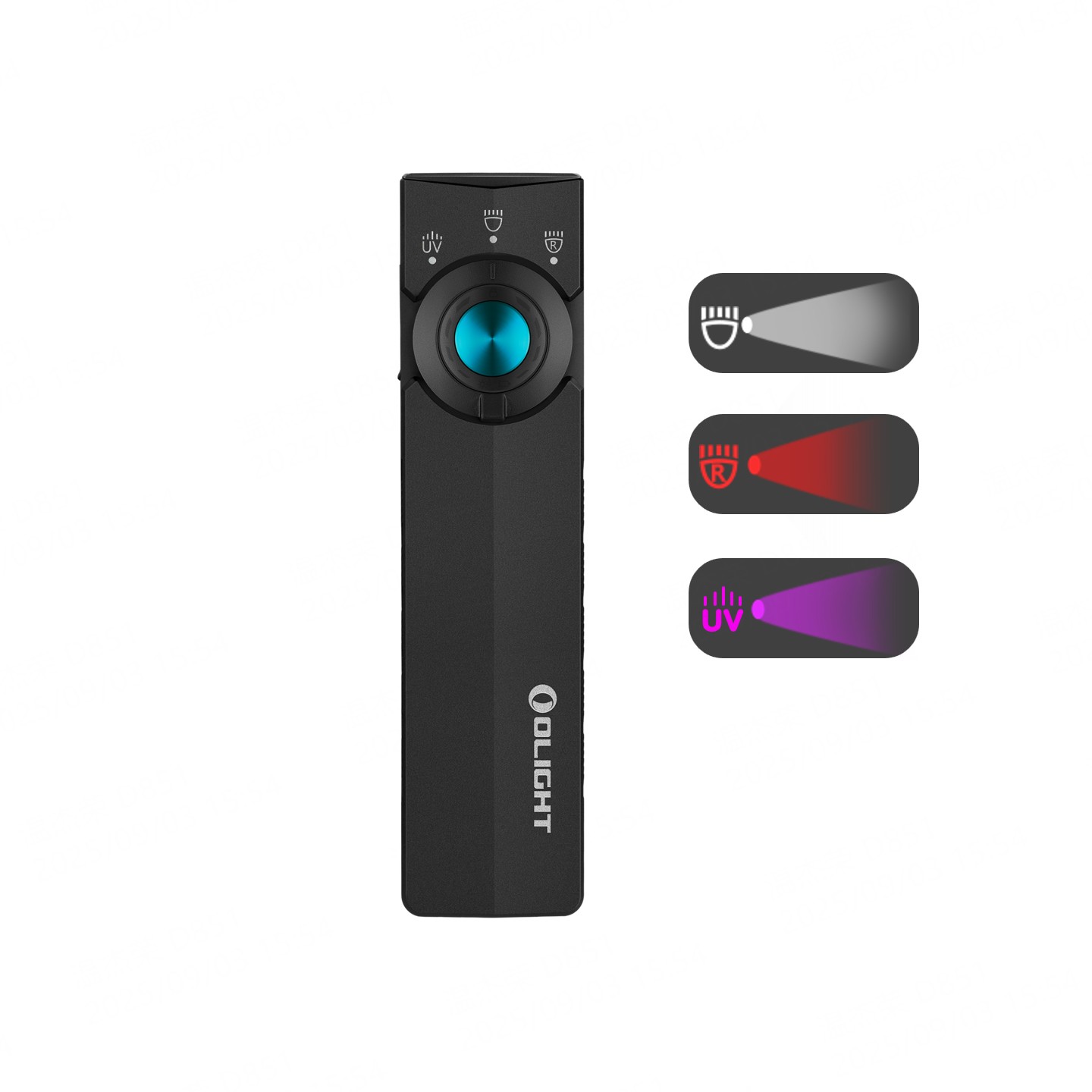 Linterna Olight ArkPro Lite con luz roja y UV