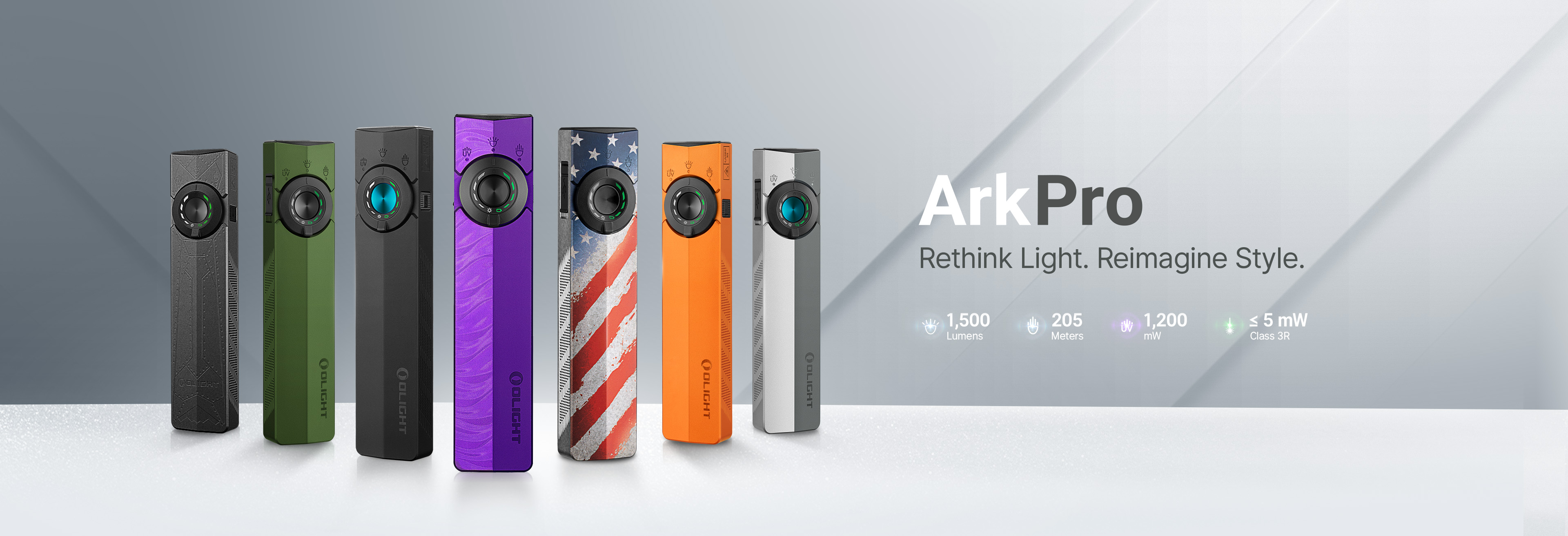 ArkPro Series Flat EDC Flashlight