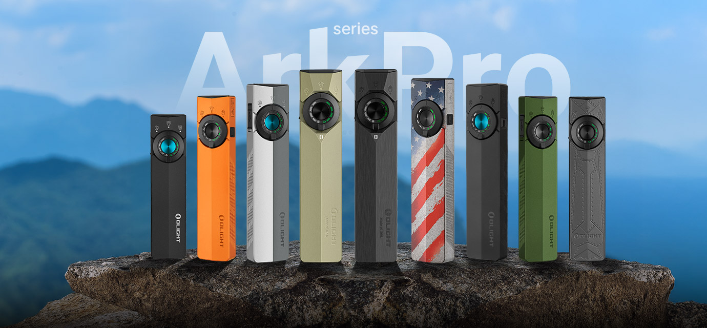 Olight ArkPro Series Flat Flashlight