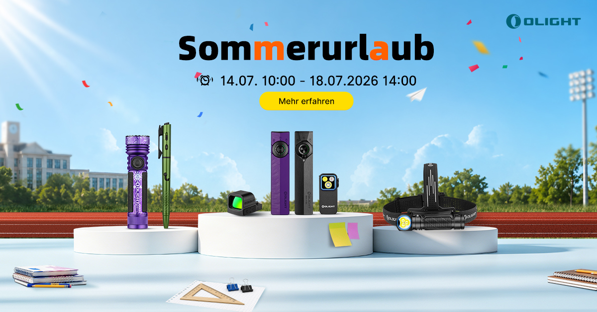 Olight Sommerurlaub Sale mit Rabatten