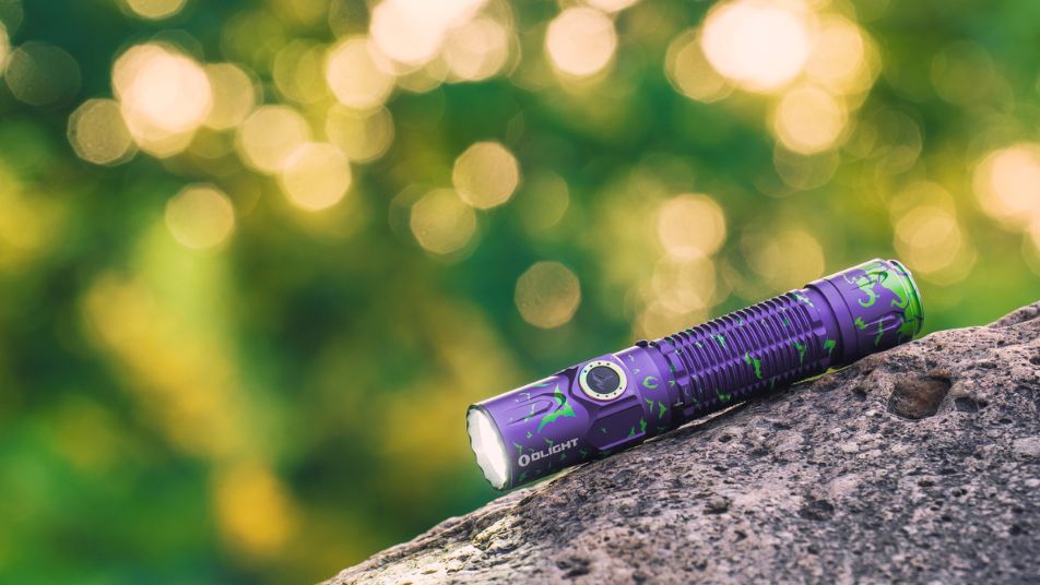 Verwenden einer Taschenlampe im Freien