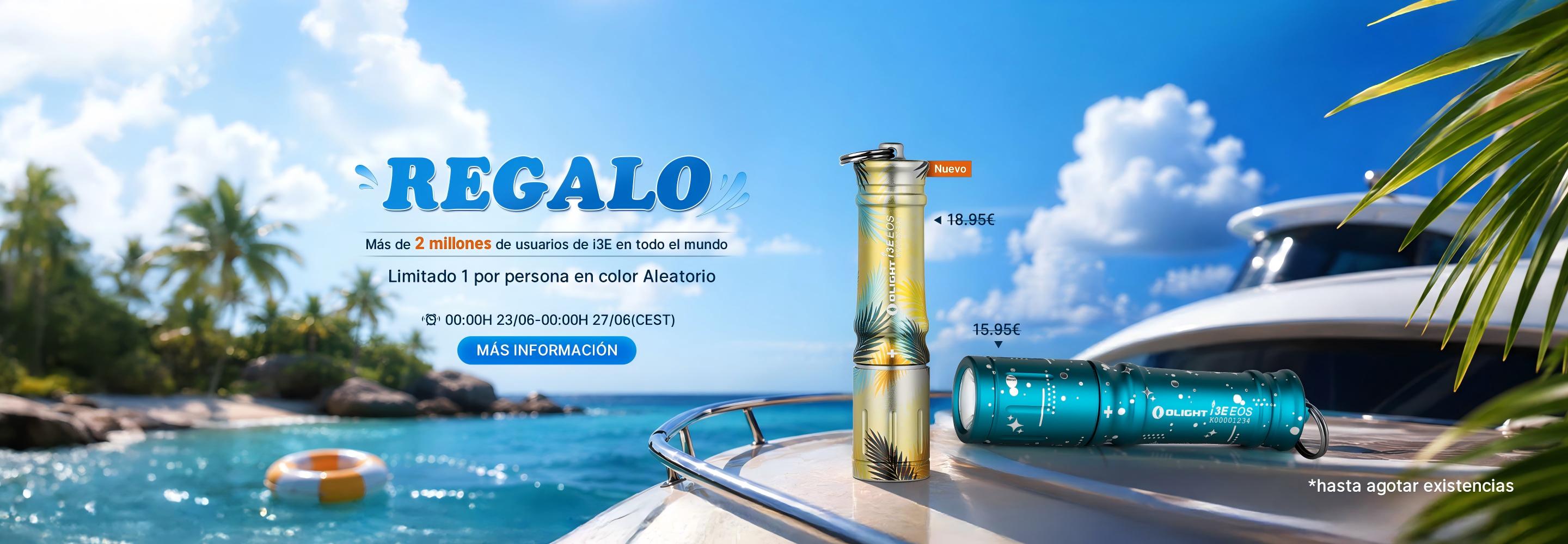 Regalo Olight i3E EOS Rebajas de Verano