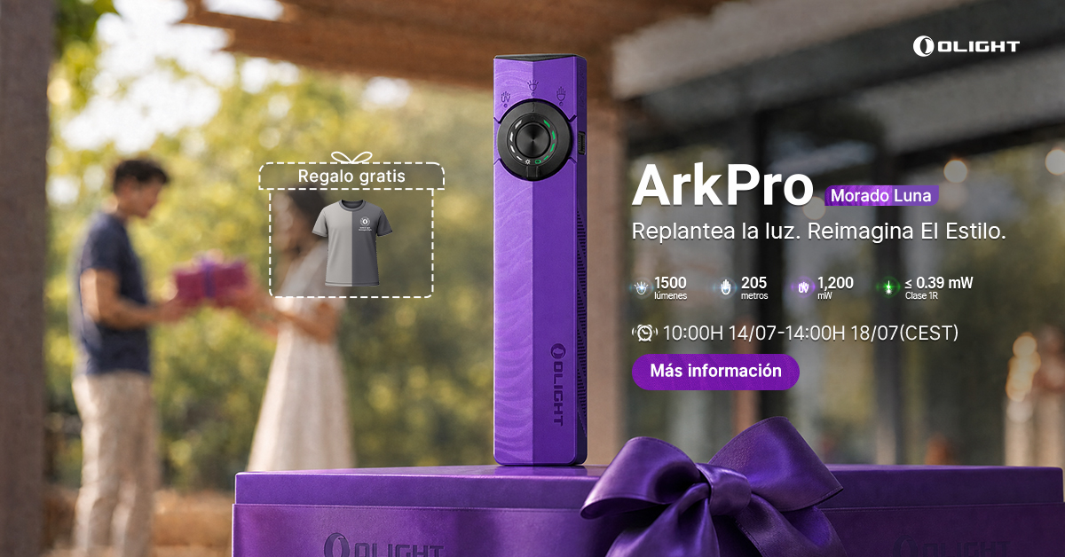 Olight ArkPro Morado Luna