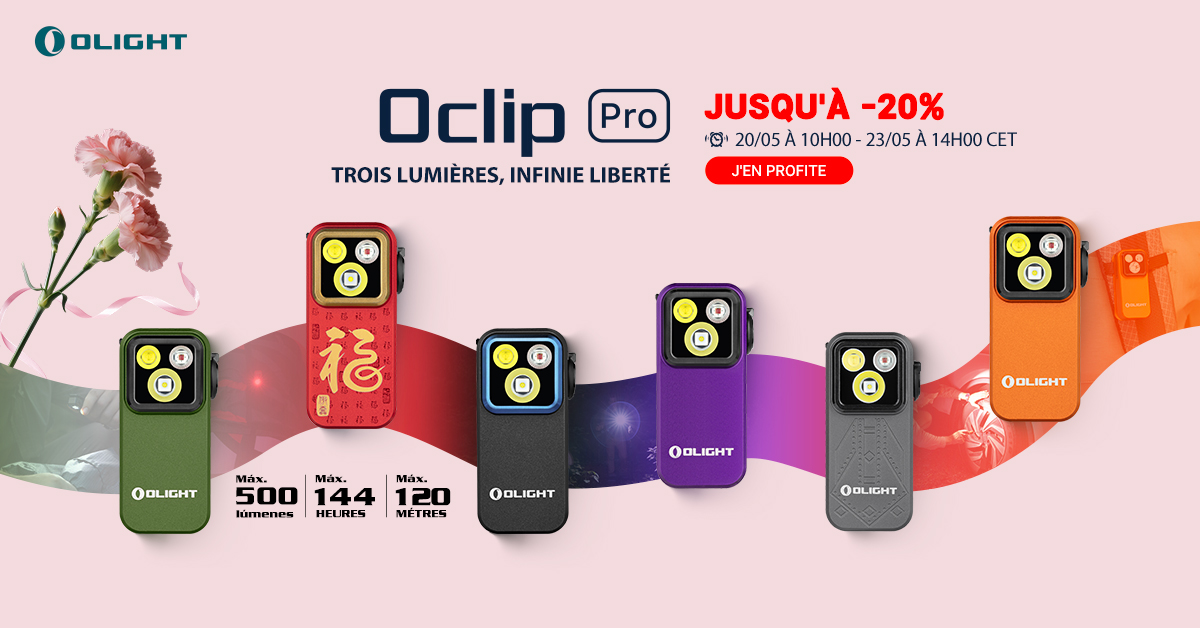 Olight Oclip Pro compacte