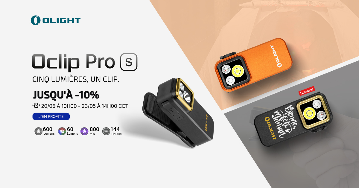Lampe Oclip Pro S
