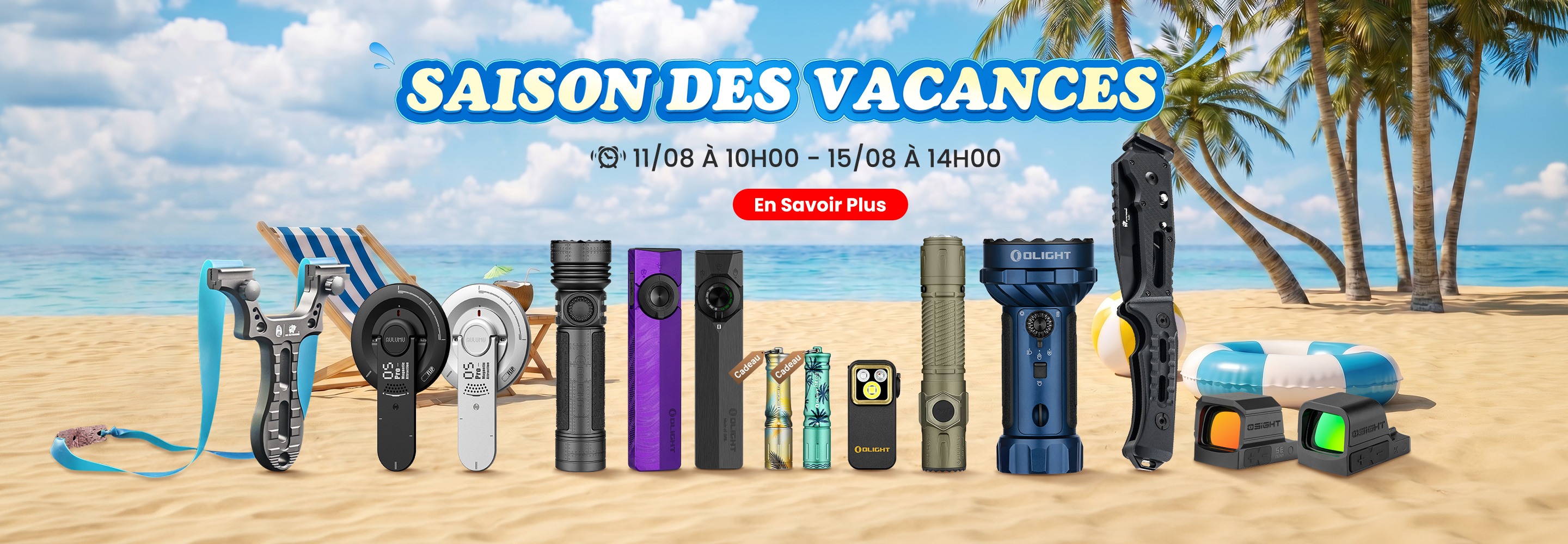 Liste des produits des soldes d'été françaises
