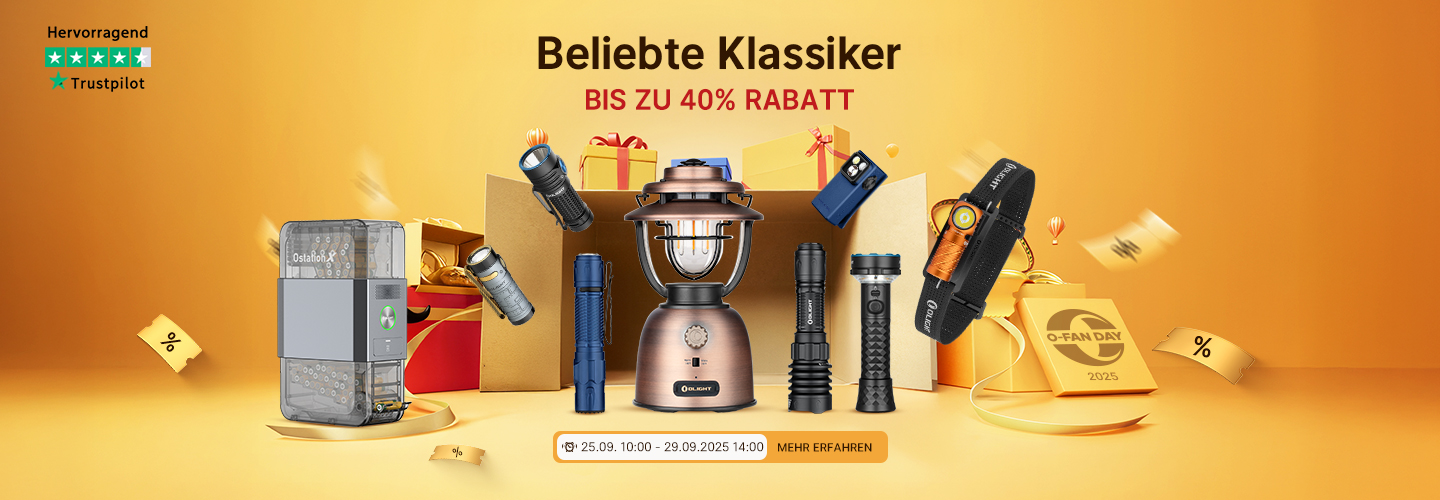 Olight Beliebte Klassiker im Angebot
