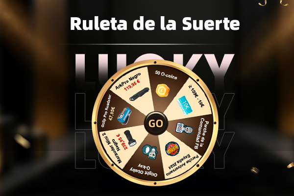 Ruleta de la Suerte de Olight con premios exclusivos