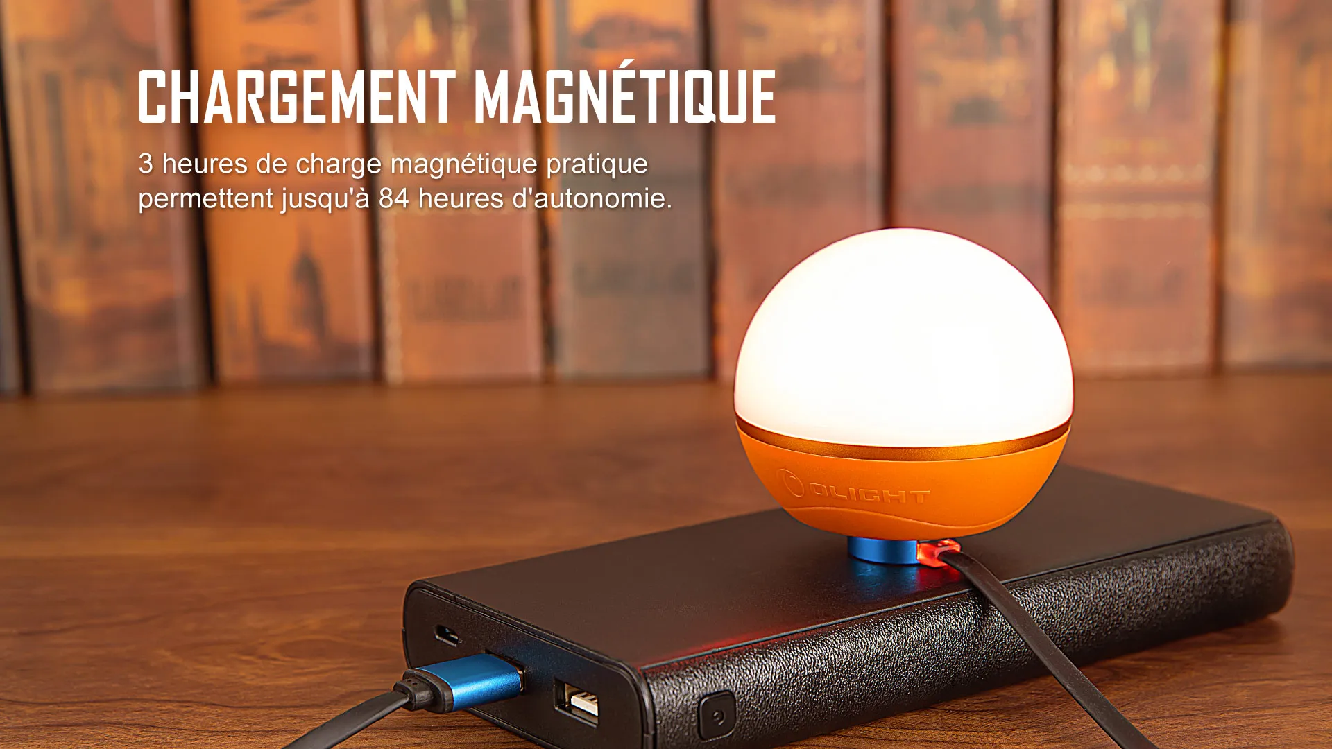 Lampe sph&eacute;rique Olight Obulb Pro