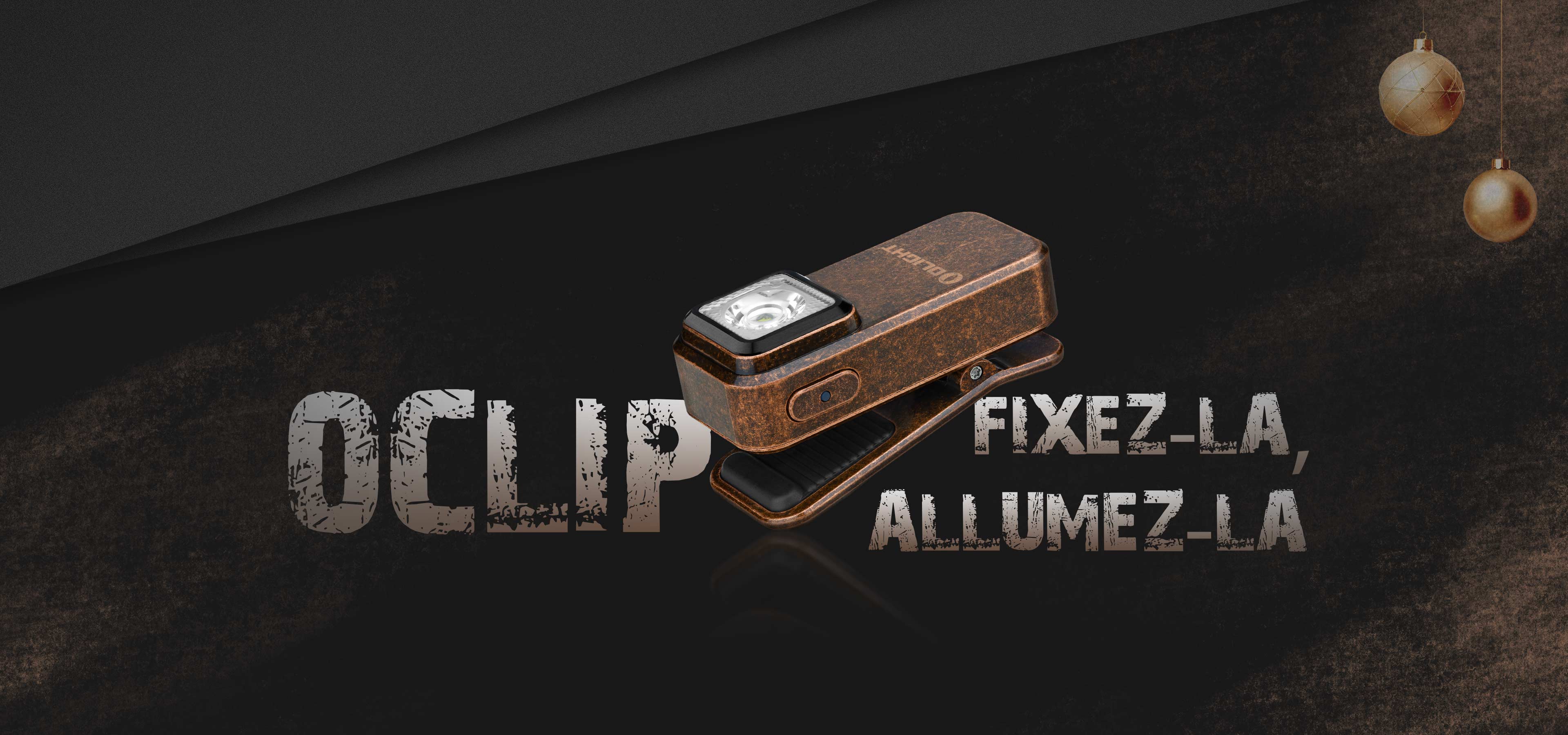 Lampe &agrave; clip rechargeable EDC Olight Oclip