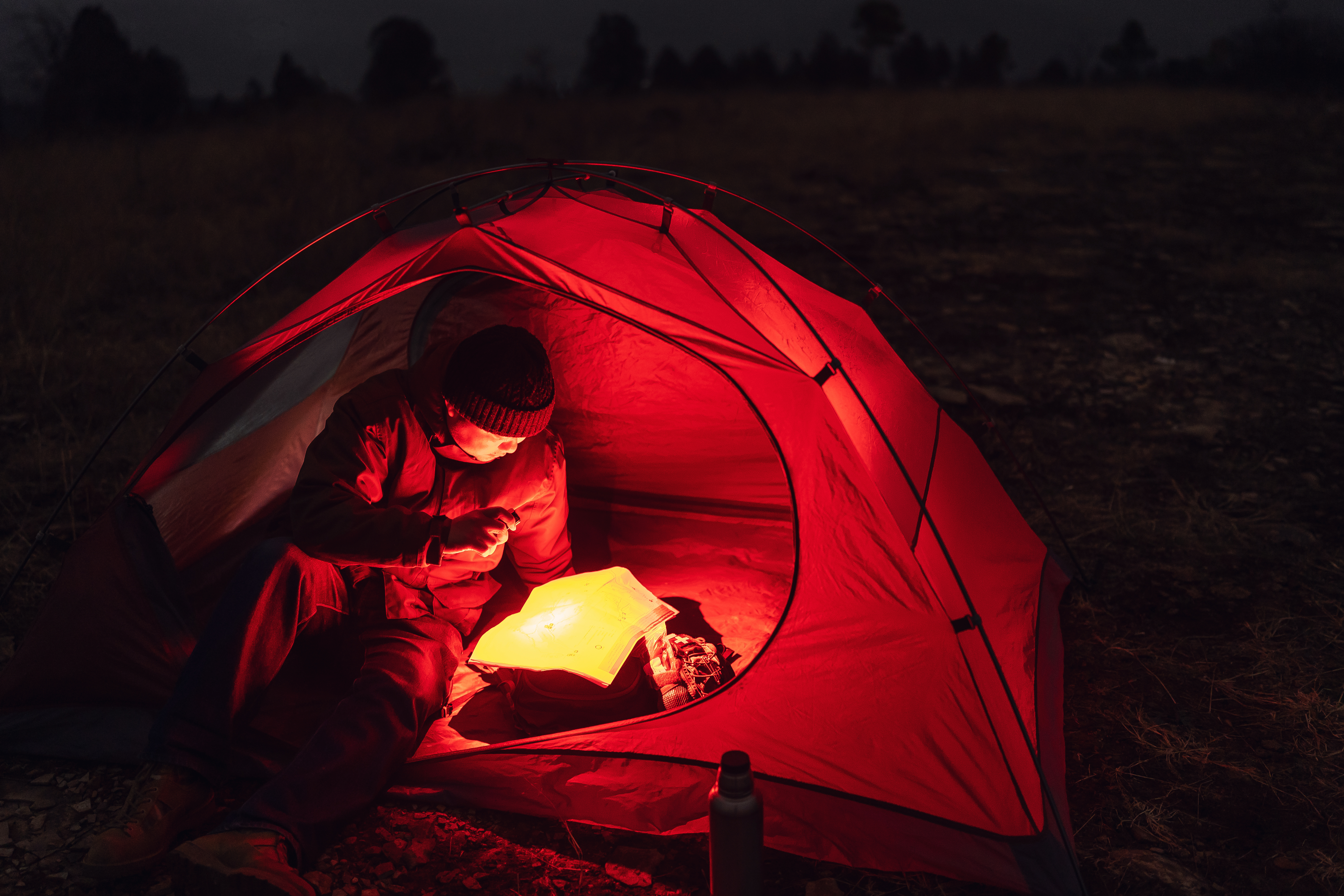 Olight Oclip Pro S in use for night fishing