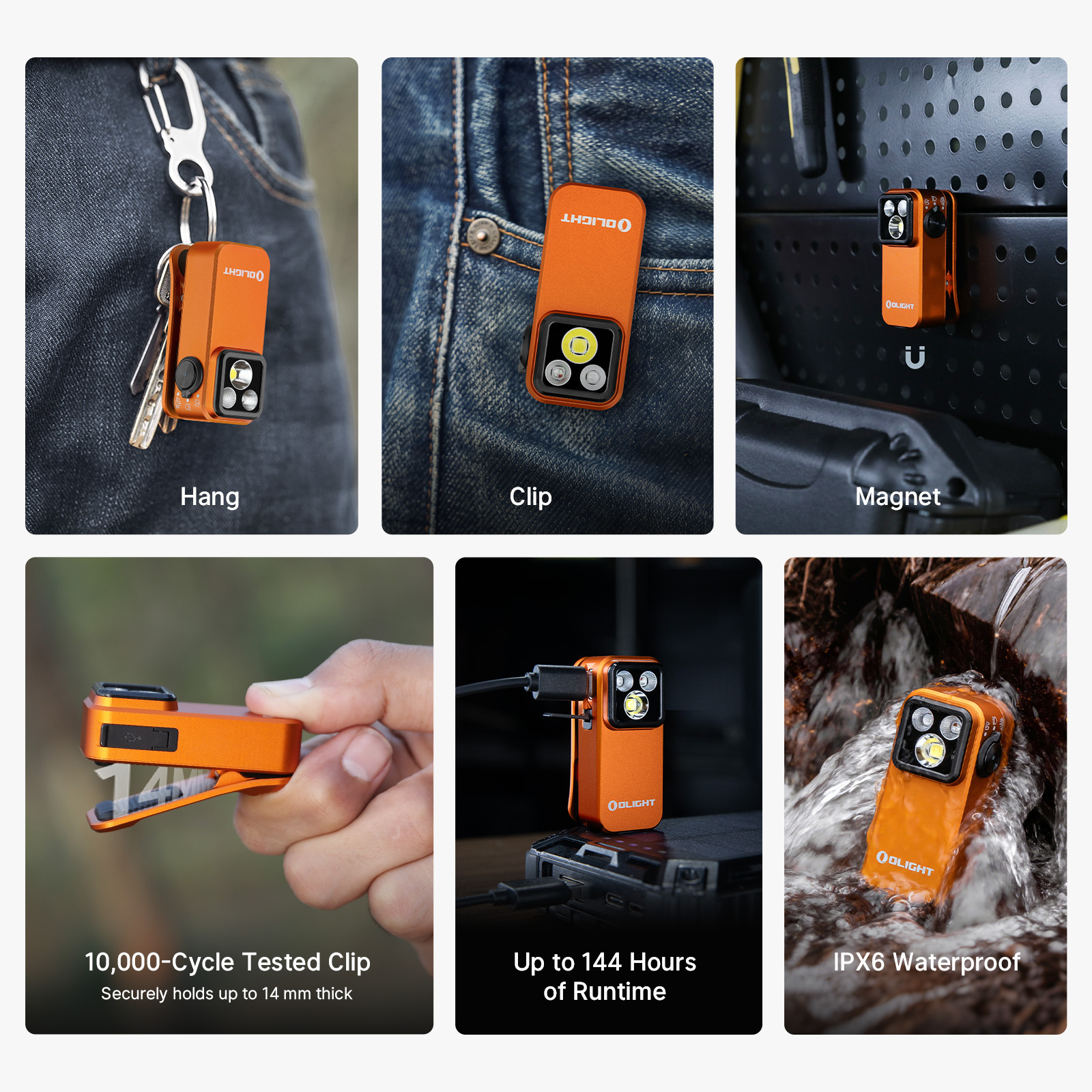 Olight Oclip Pro S Clip-on Flashlight