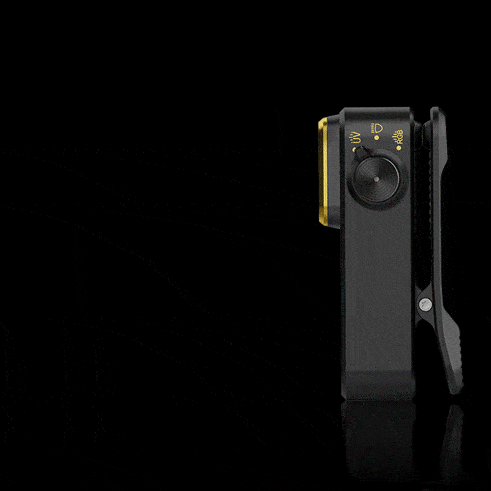 Olight Oclip Pro S - Linterna Clip 5 en 1 con Modos UV y RGB