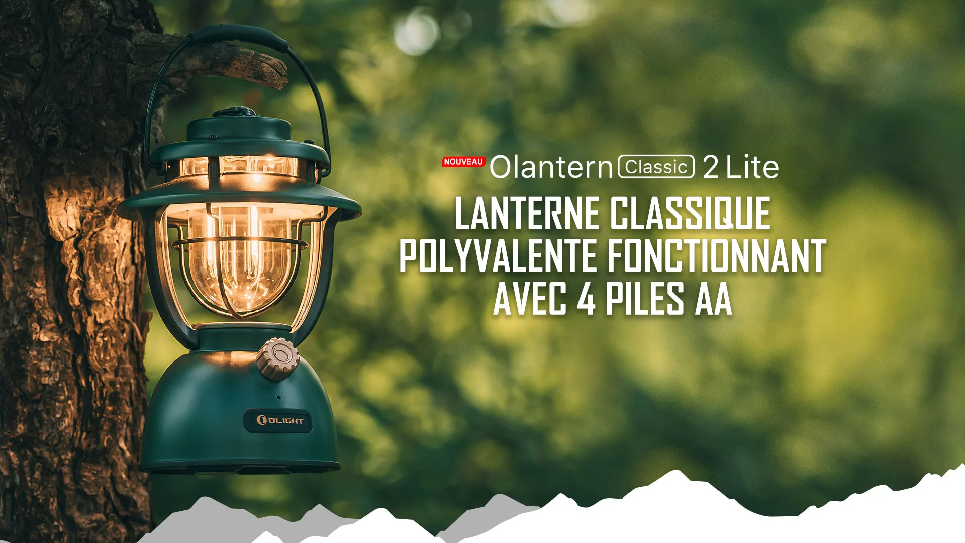 Lanterne vintage Olight Olantern Classic 2 Lite