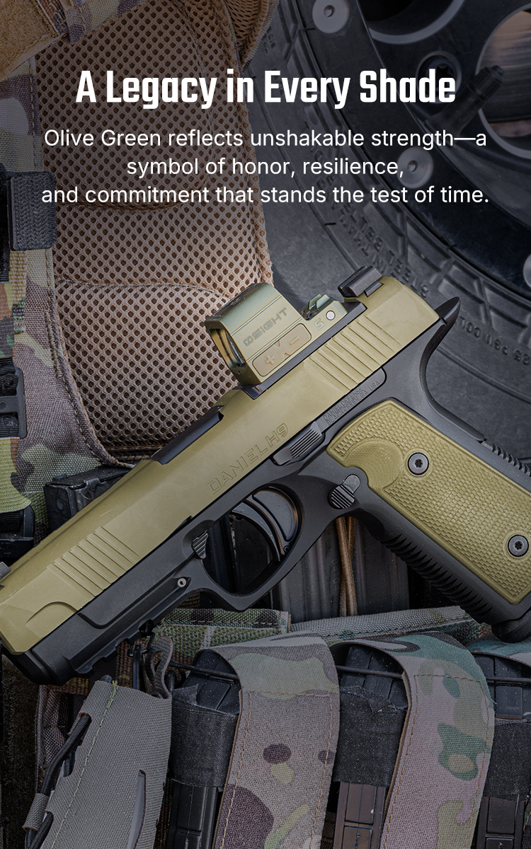 Multi Reticle Red Dot Sight: Olive Green Enclosed Optic - Osight