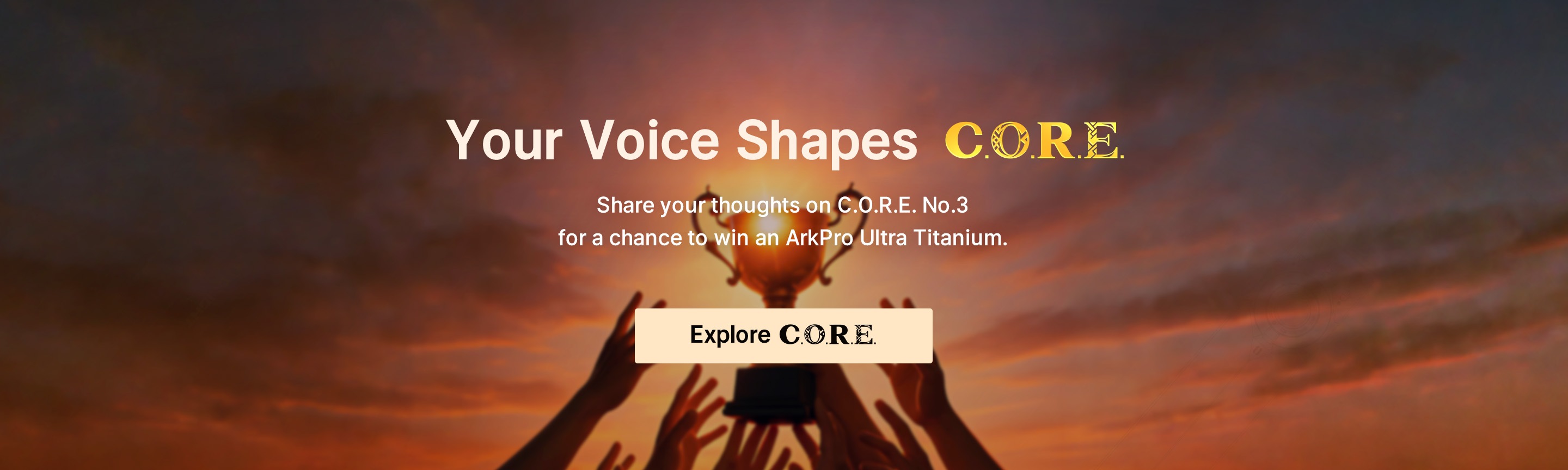 Your Voice Shapes C.O.R.E. No.3