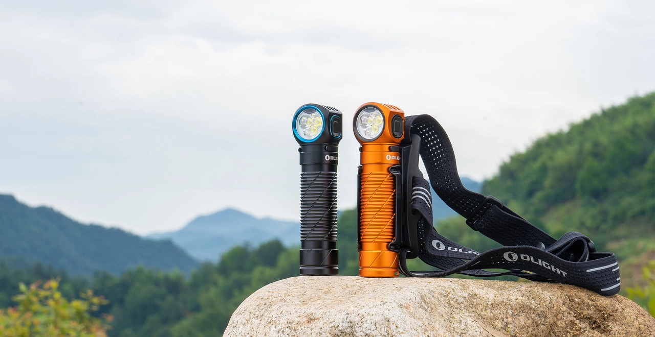 Perun 3: Powerful White and Red Dual Light Headlamp