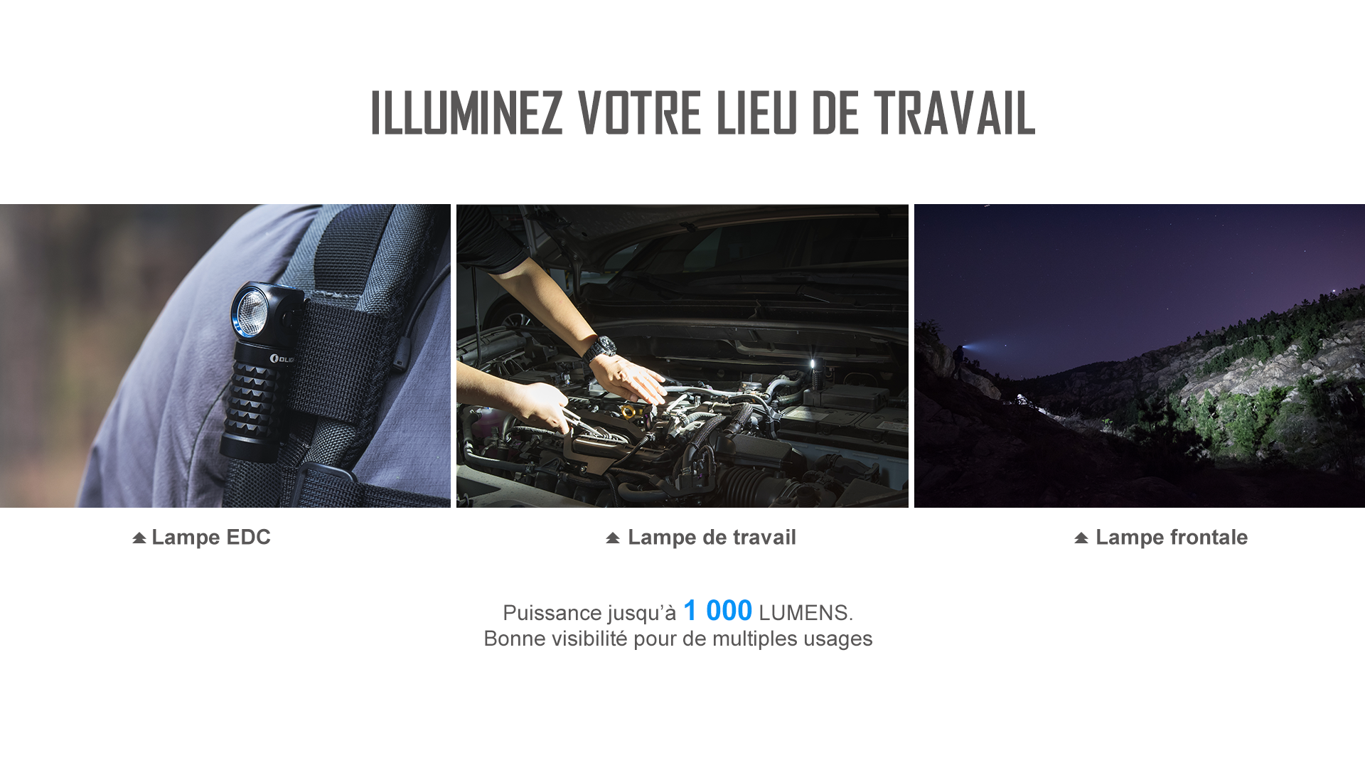 Olight Perun Mini Kit lampe frontale