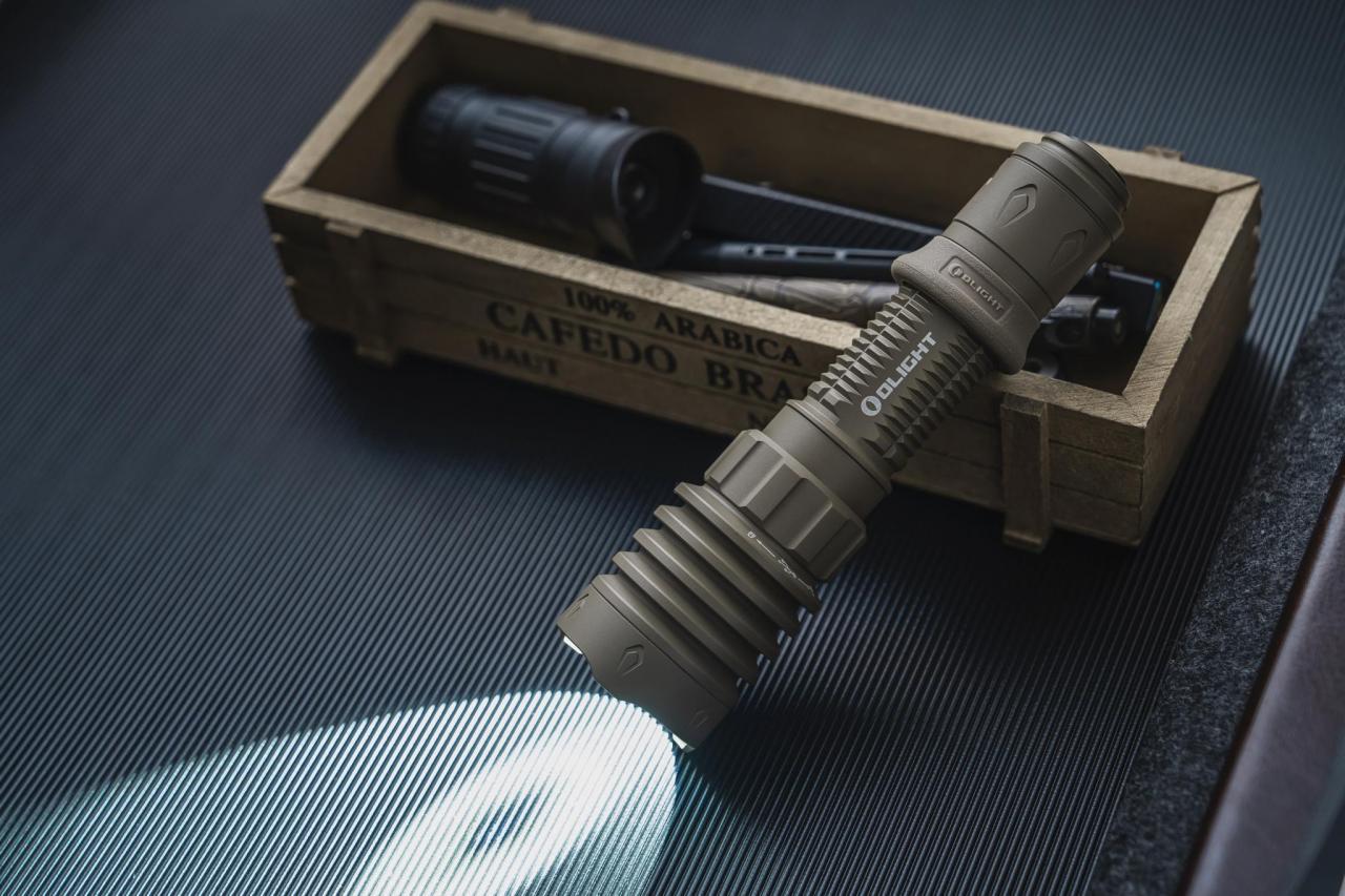 Warrior X 4 USB-C and MCC Rechargeable Tactical Flashlight With Holster