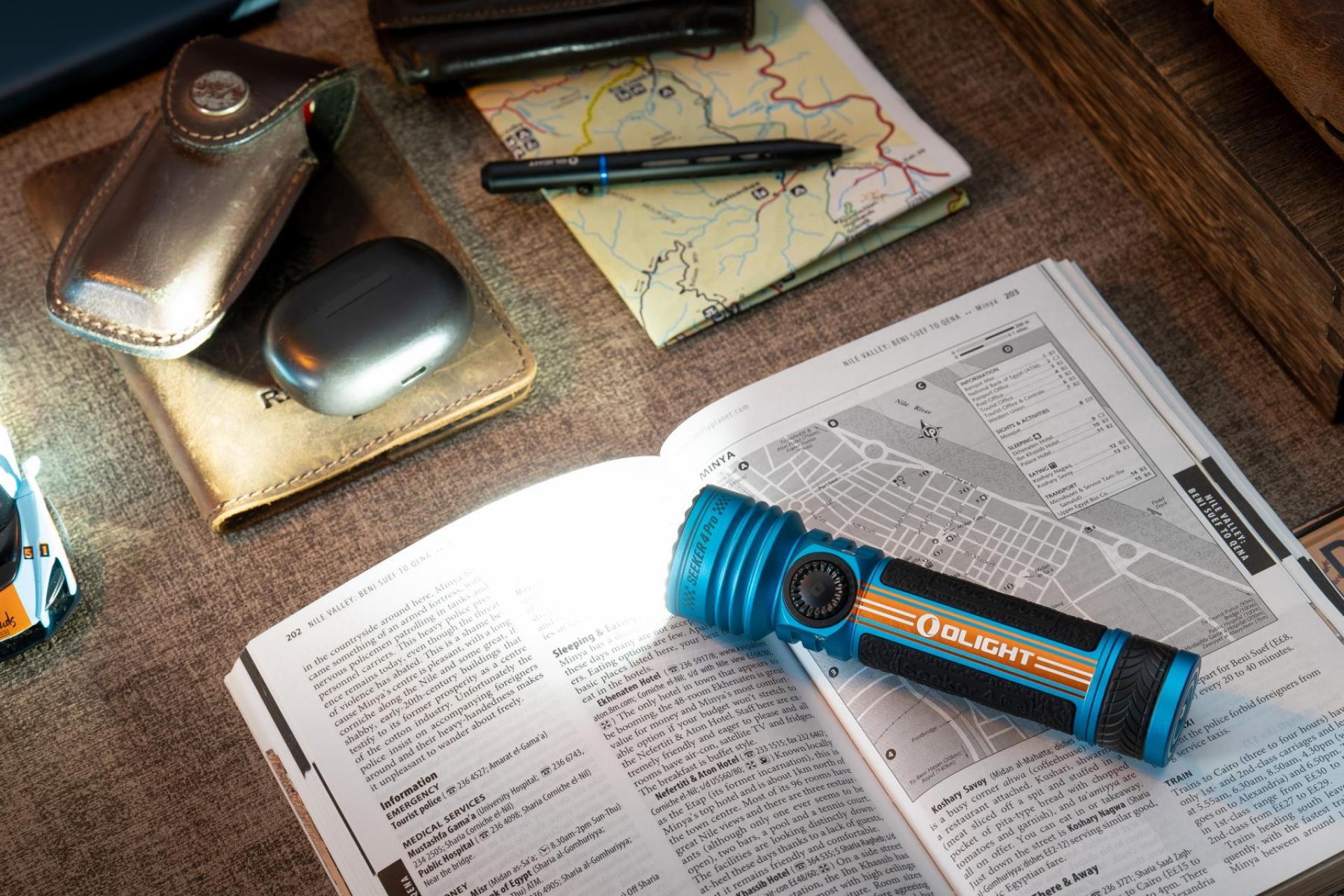 Olight Seeker 4 Pro LED Taschenlampe f&uuml;r Notf&auml;lle