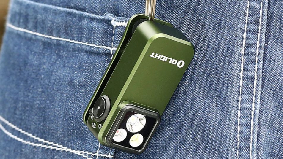 Multifunktionales Cliplicht zum Aufhängen an der Kleidung