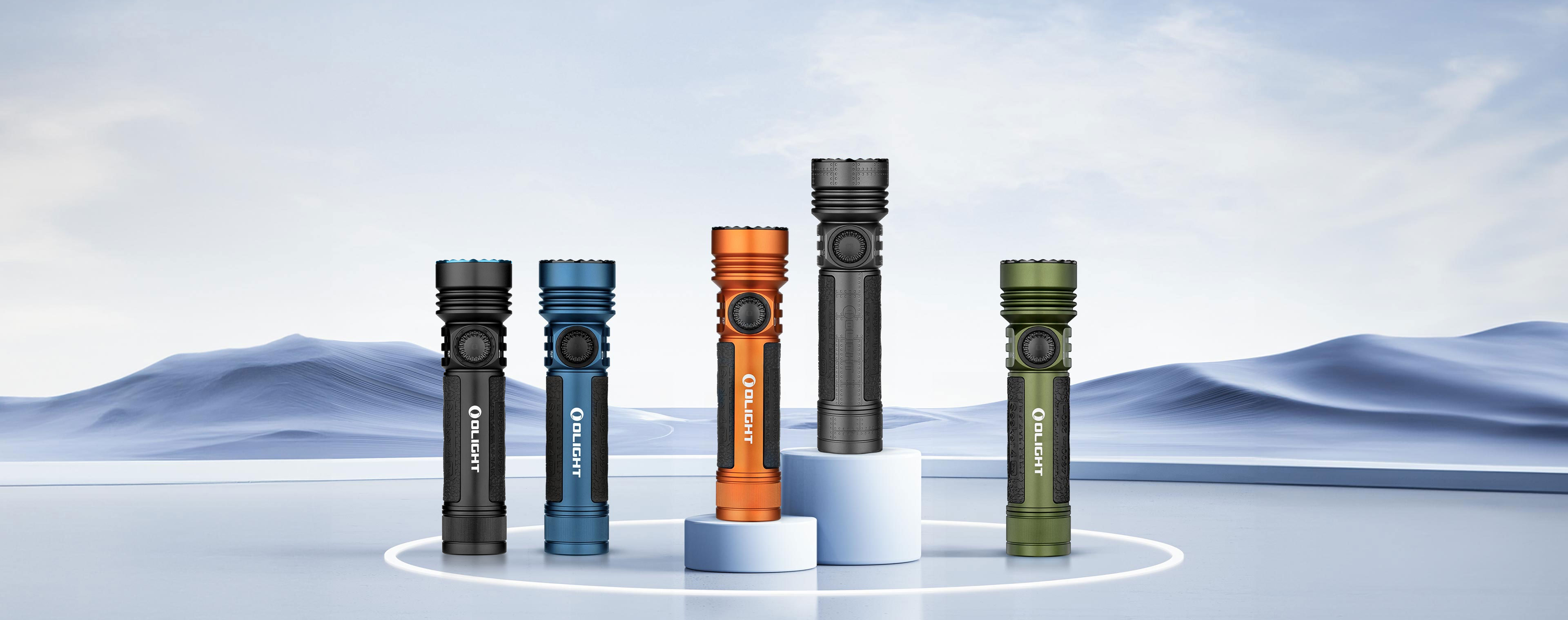 Gamme de lampes de poche rechargeables puissantes Olight Seeker 4 Pro