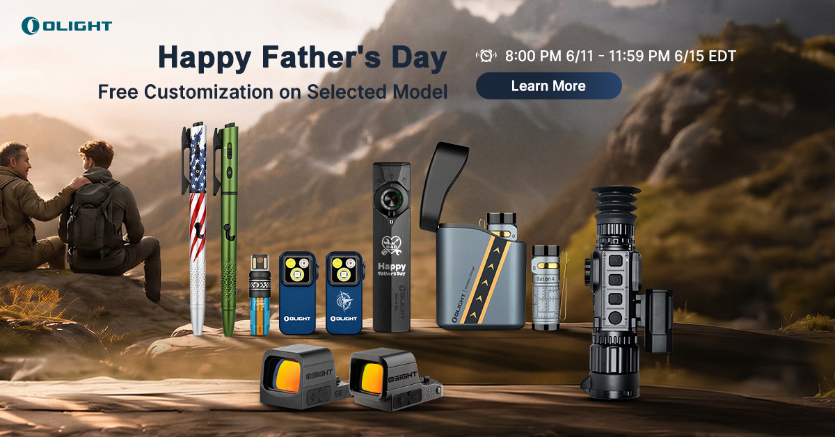 Olight Father's Day Flash Sale 2026