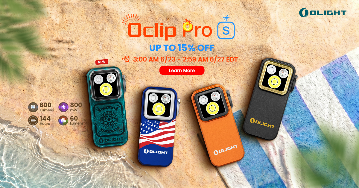 Olight Oclip Pro S Utility Light