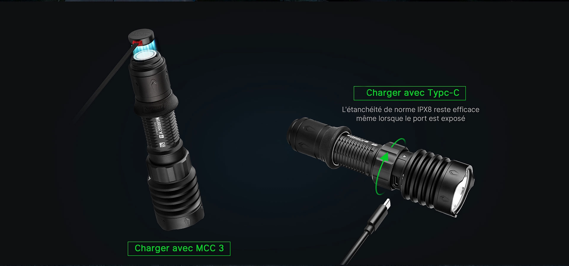 Warrior X 4 Long Throw Flashlight