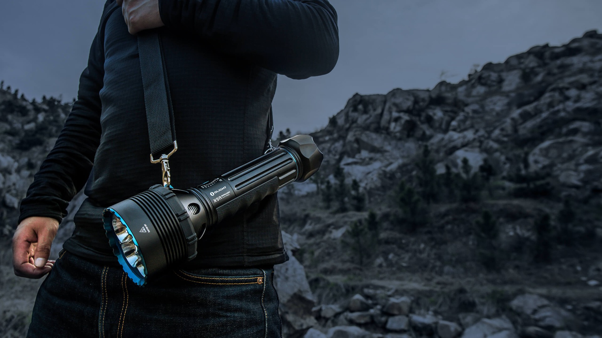 Olight X9R Marauder hellste Taschenlampe der Welt