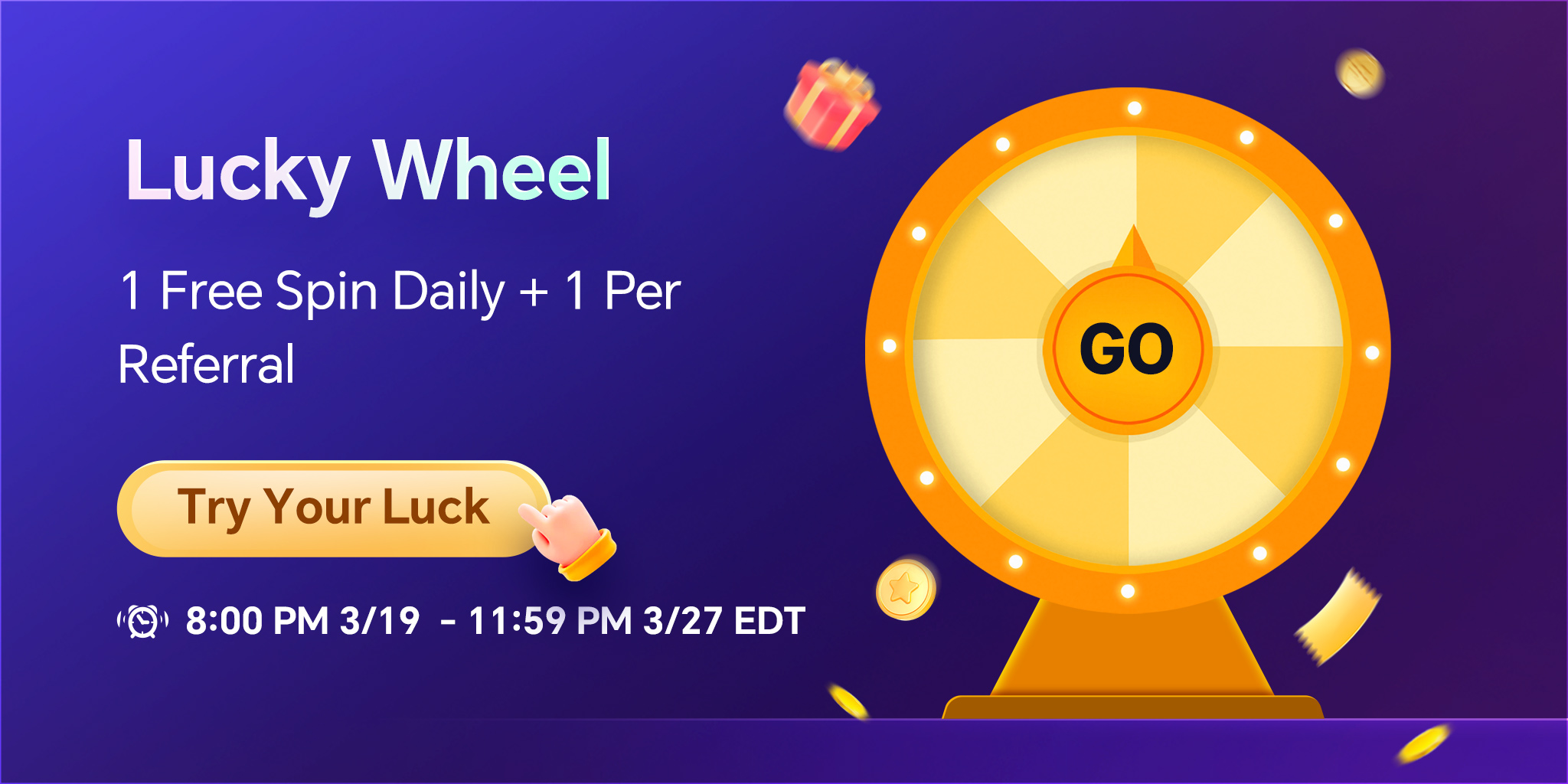 Olight Lucky Wheel Event